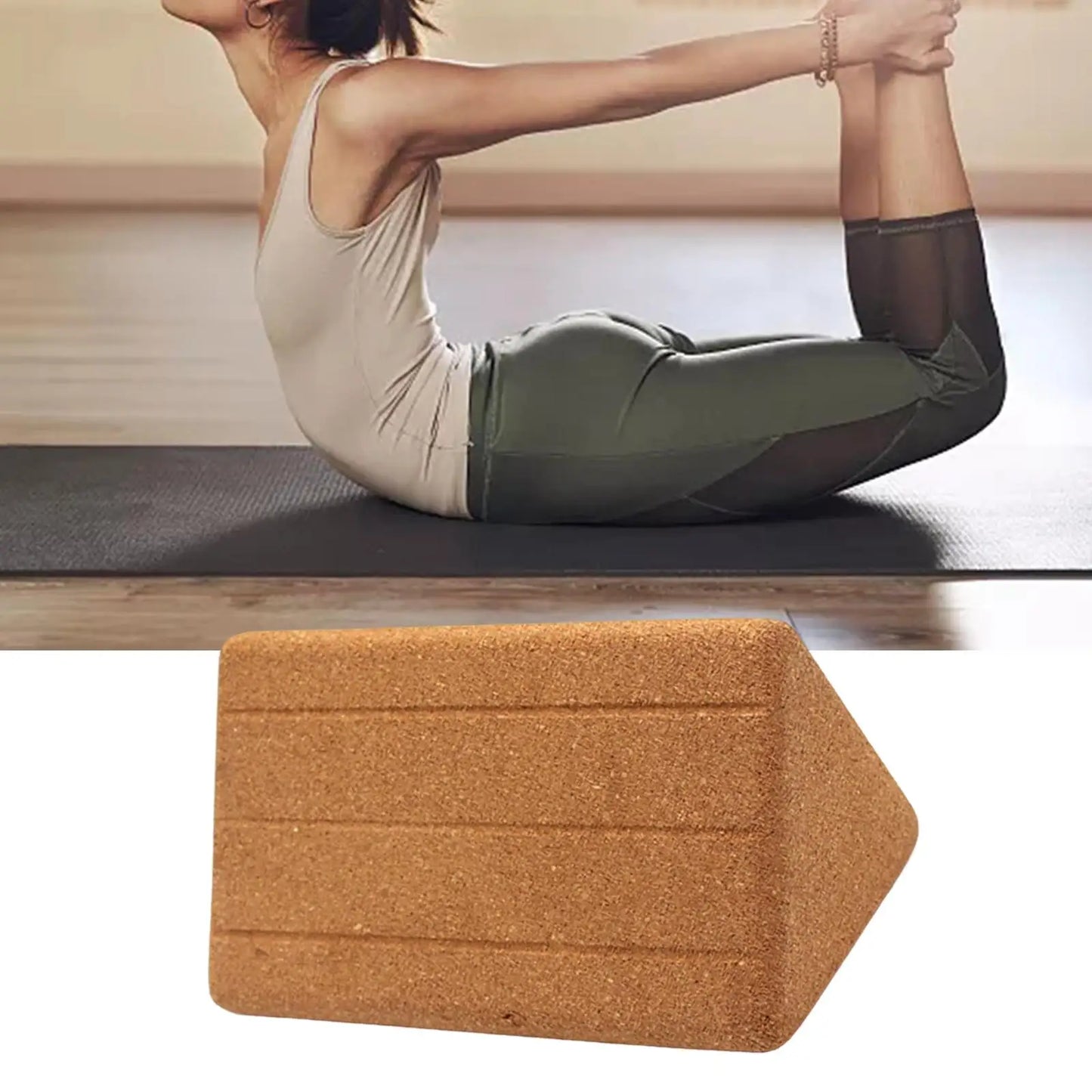 NNEOBA Triangle Yoga Brick for Pilates and Workouts