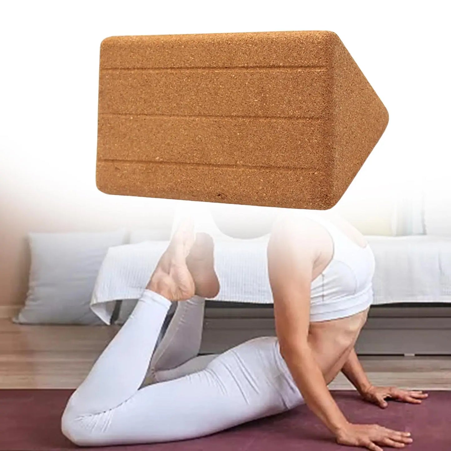 NNEOBA Triangle Yoga Brick for Pilates and Workouts