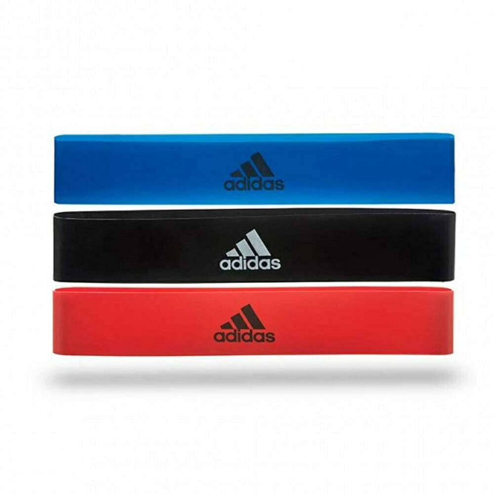 NNEDSZ Adidas Mini Resistance Bands Yoga Fitness Workout Exercise Training Loop Set